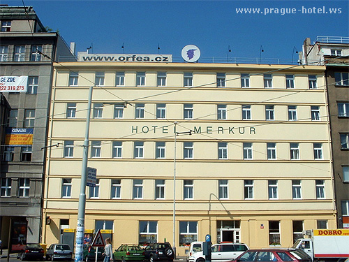 Pictures and photos of hotel Merkur in Prague